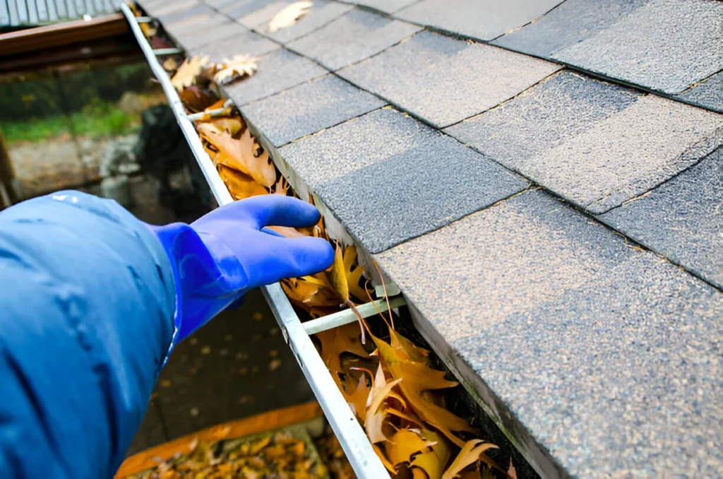 Clean Rubber Roofs | Clean Clogged Gutters