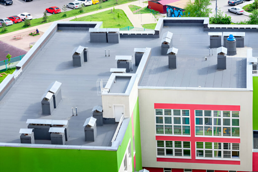 flat roof
