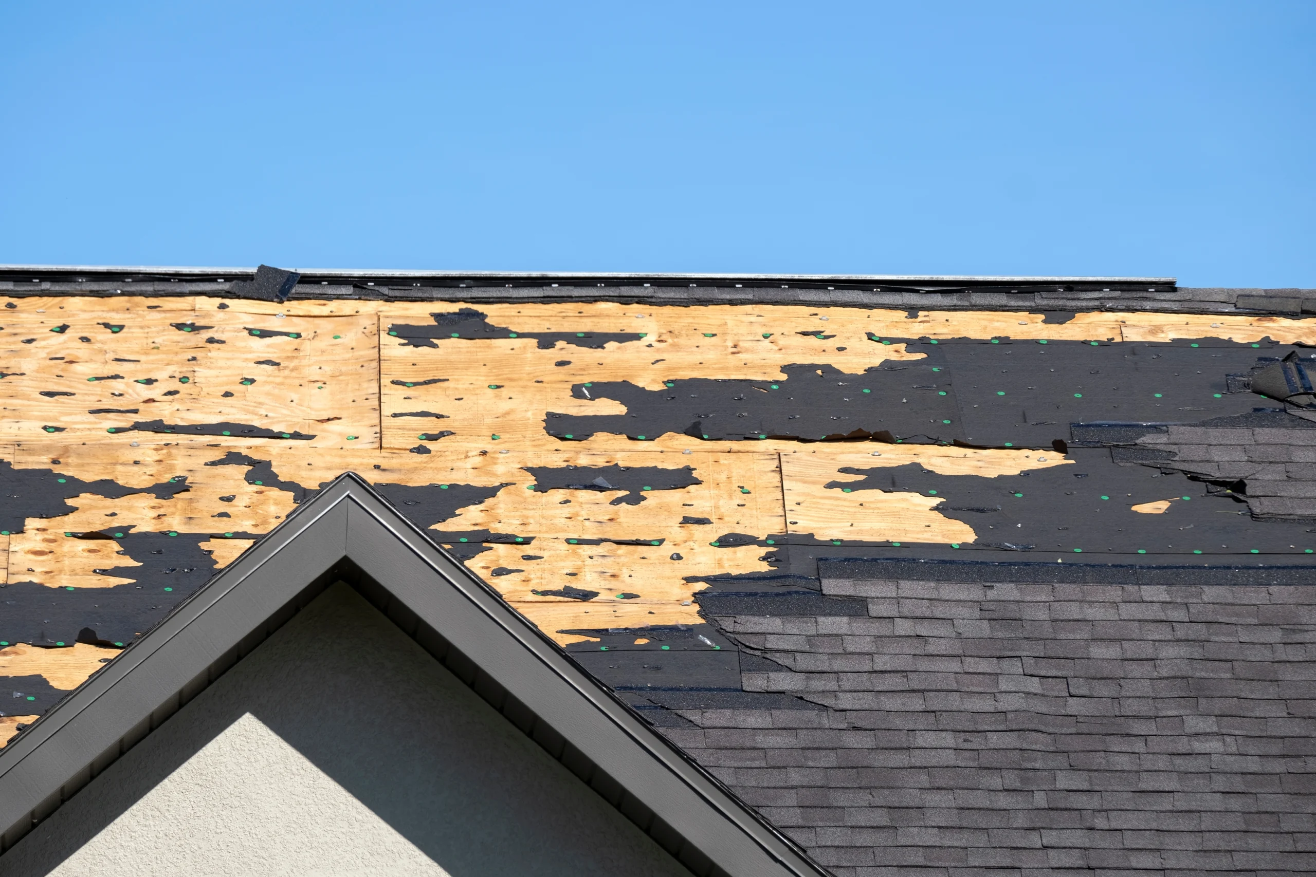 Roof damage in Calgary neighborhoods caused by recurring hailstorms