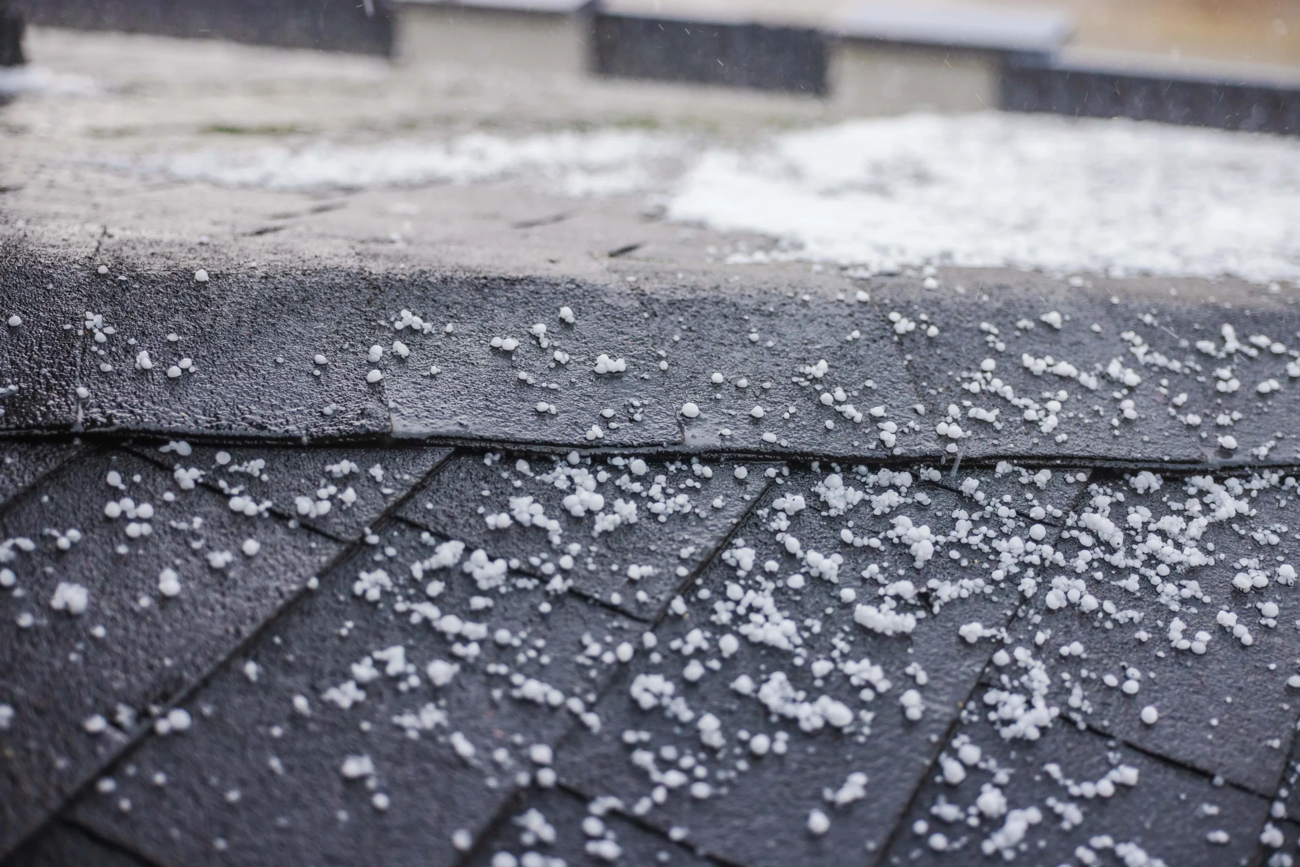 roof replacement from hail storm