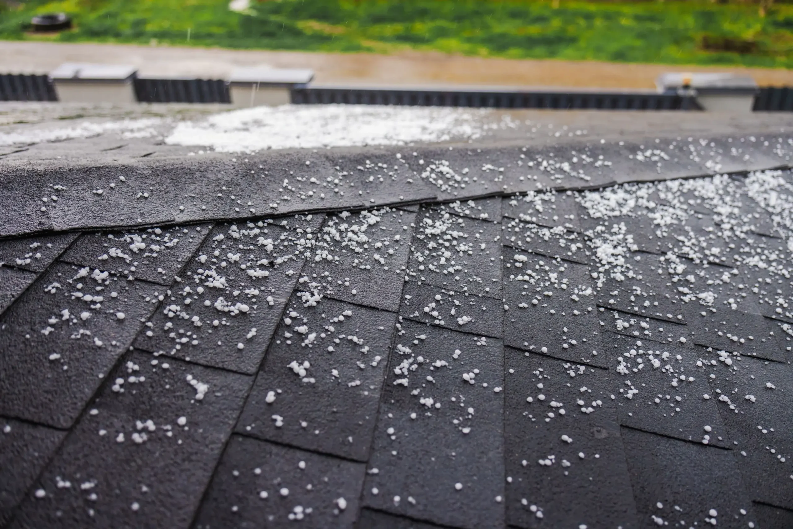Emergency roof repair steps after a hailstorm in Calgary